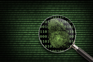Magnifying Glass Online Fingerprint